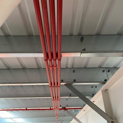 SEL Construction Ltd - VESDA Installation - Part of Fire Installation (2)