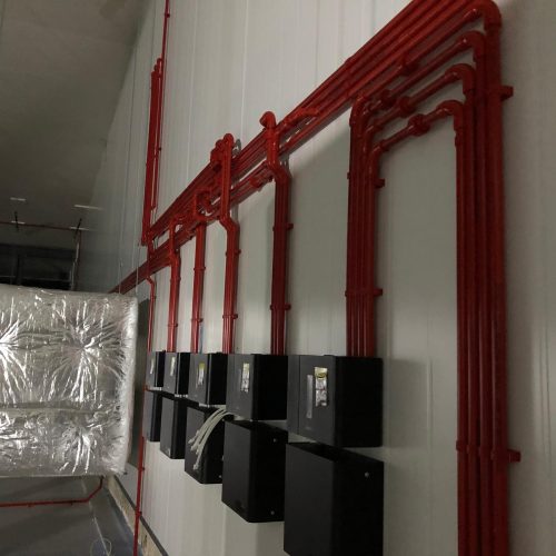 SEL Construction Ltd - VESDA Installation - Part of Fire Installation (8)